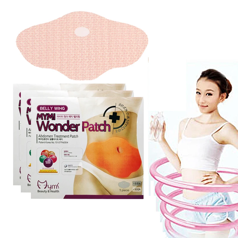 Hot Sale Mymi Wonder Patch Quick Slimming Belly Slim Sticker Fat Burning Navel Stick Weight Loss Slimer Tools DropShipping