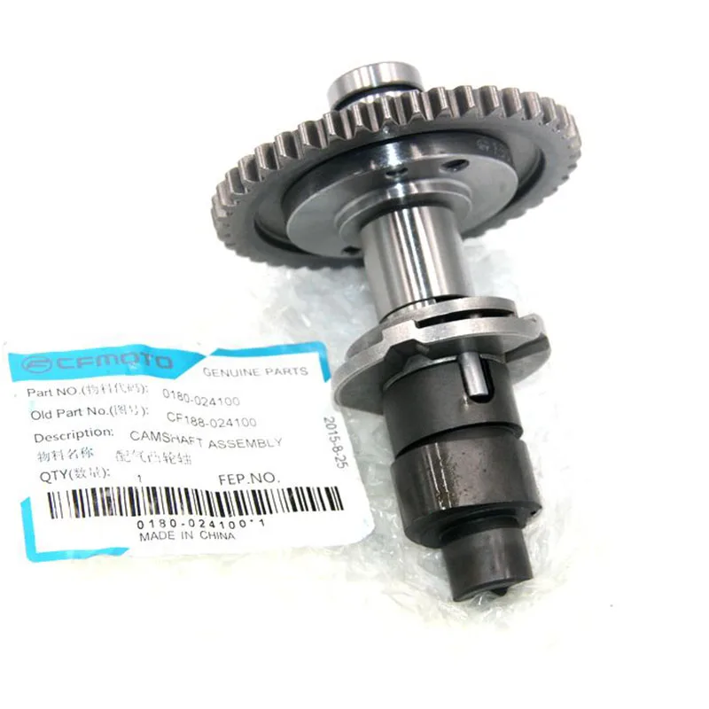 CAMSHAFT ASSEMBLY For CF moto CF188 CF500 X5 cam shaft CF engine part ATV UTV code CF188-024100 code 0180-024100