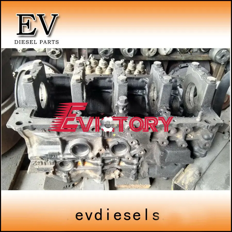 

For Isuzu 4JG1 4JG1T 4JG2 4JG2T cylinder block for Hiatch ZX70 excavator