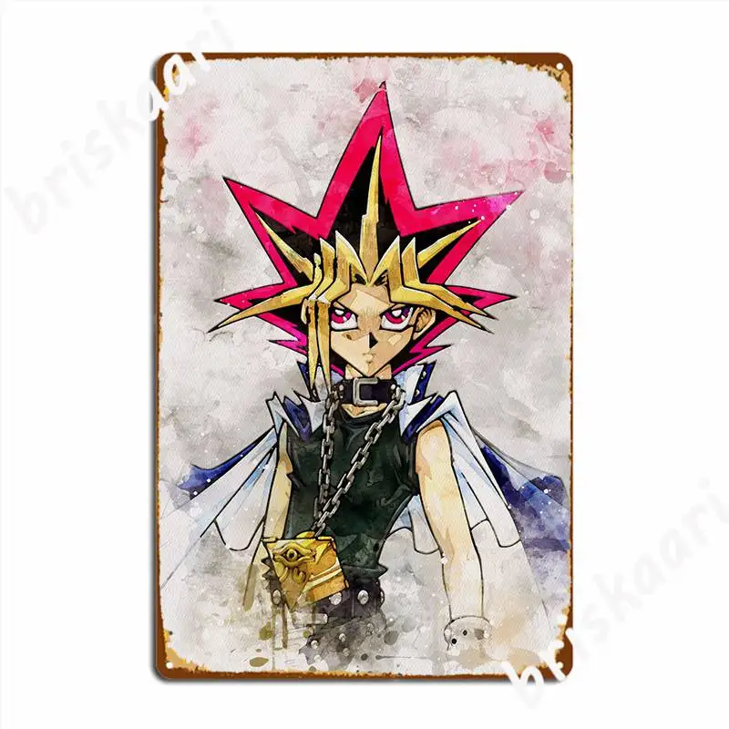 Yami Yugi Metal Sign Wall Pub Home Customize Plaques Tin Sign Posters