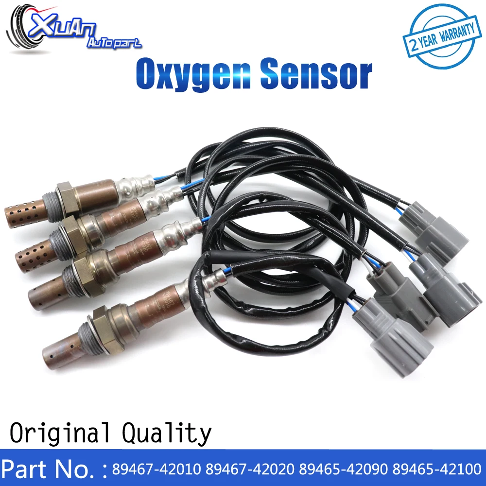 

XUAN Rear Front Air Fuel Ratio Lambda O2 Oxygen Sensor 89467-42010 89467-42020 89465-42090 89465-42100 For Toyota Rav4 01-03