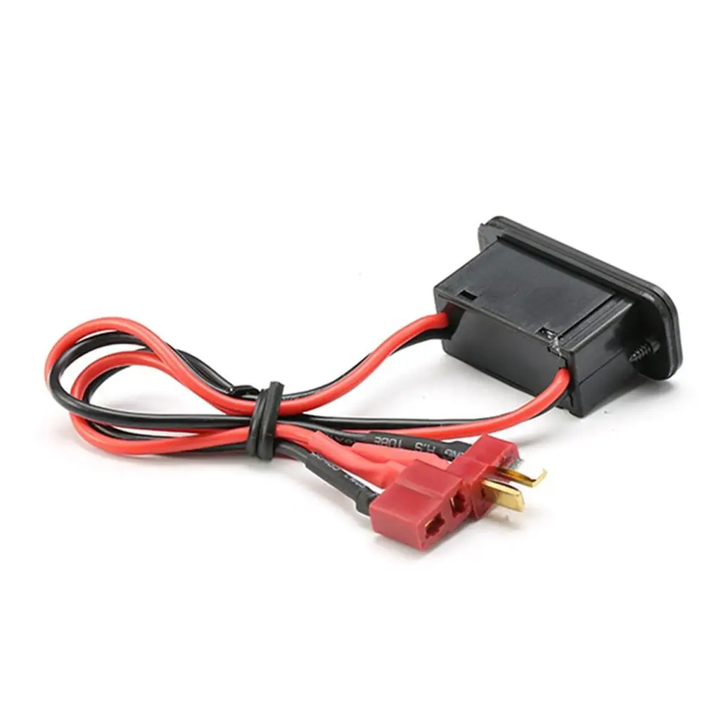 RC Toys Upgrade Parts Heavy Duty Battery Harness Connector Switchs For XT60 T EC3 Plug Charging Socket Lipo Battery Switchs #WO