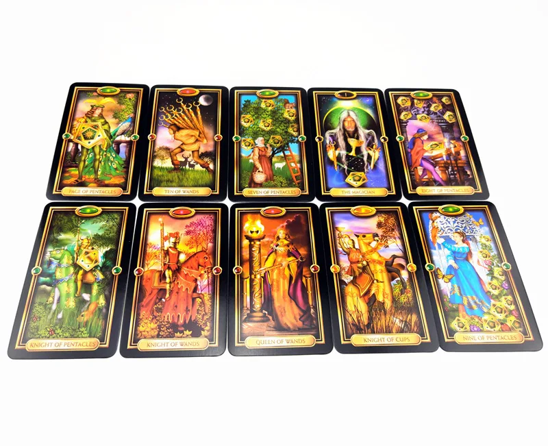 New English Easy Tarot Cards Deck Guidance of fate Family party Board Game