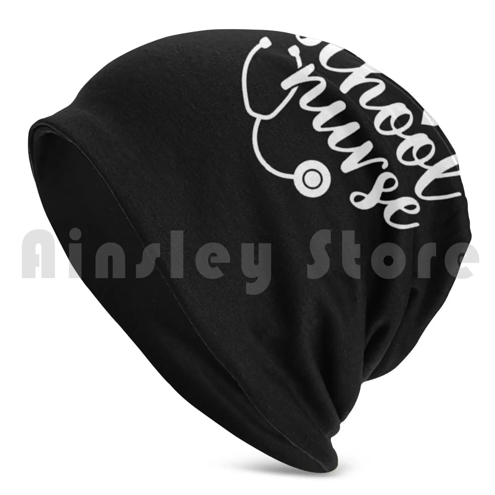 Cute School Nurse Appreciation Beanie Hedging Cap DIY Print Cushion Nurse Nursing Medicine