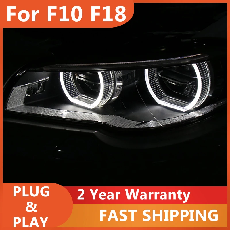 ALL LED Head Lamps For BMW F10 F18 Headlights 2010-2016 535i 530i 525i 520i M5 LED DRL Running LED Turn Signal Assembly