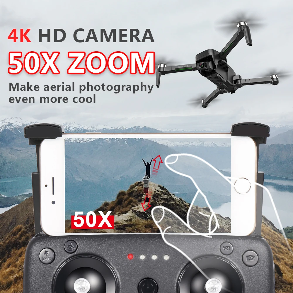 SG906PRO profesjonalny dron GPS 5G WIFI FPV Anti-Shake samostabilne 3-osiowy Gimbal 4K kamera HD RC składany Quadcopter prezent