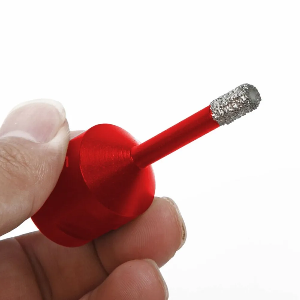 Punte per trapano diamantate a secco da 4 pezzi 6mm punta per carotaggio taglierina per sega a tazza per piastrelle in ceramica per filettatura di vetro di marmo di granito di porcellana