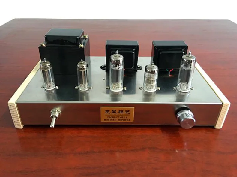 6N2 6P1 luxury tube amplifier fever kit, high frequency transparent, medium frequency round