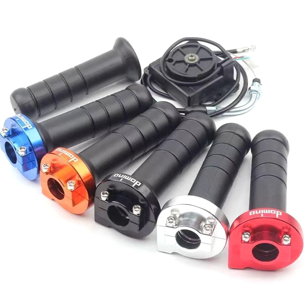 

Universal Motorcycle Electric vehicles 22mm Handlebar/grips/throttle Twist For Honda Kawasaki Yamaha RSZ JOG Niu N1S Dirt Bike