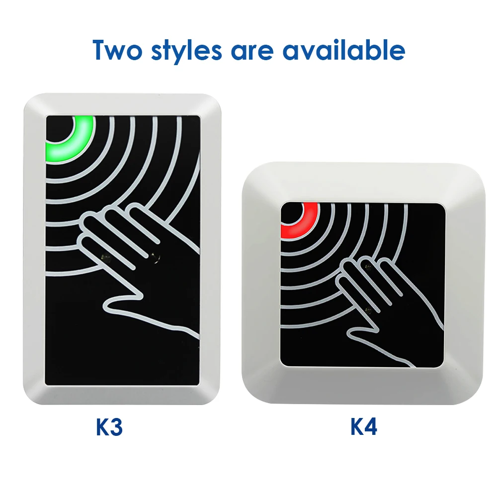 Door Lock Release Switch Touchless No Touch Infrared Lock Exit Button IR Door Release Switch Surface Install Contactless K3/K4