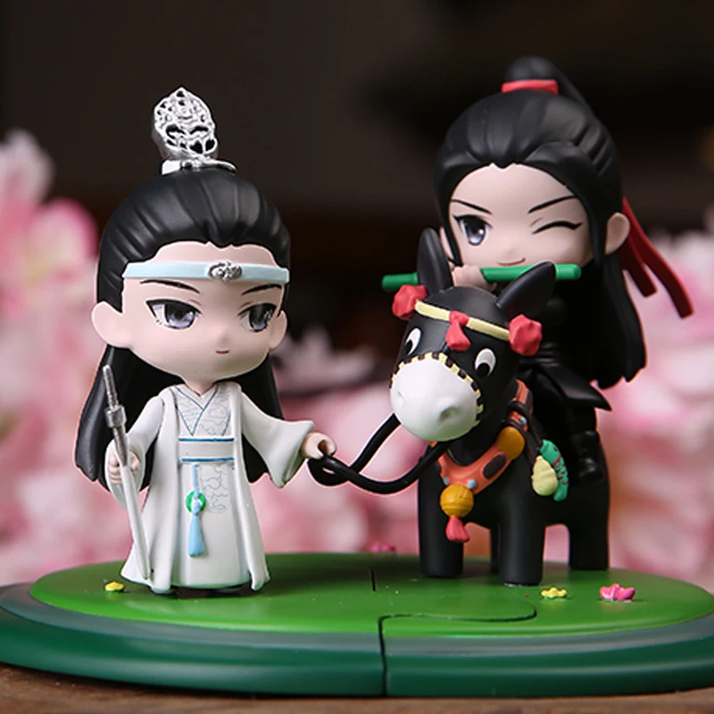 Cartoon Blind Box Wei Wuxian Lan WangJi Blind Box Creative Mo Dao Zushi Anime Toy Figure Mystery Box LC101