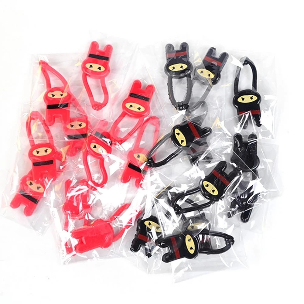 10pcs Rubber Flying Finger Birds Funny Stretchyl Catapult Launch Party Props Decompression Toy Spring Game Action Figure Springs