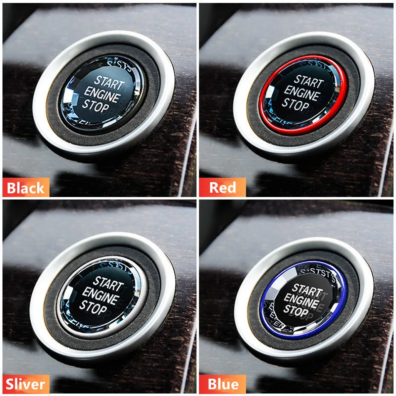 For BMW E60 E90 E91 E92 E93 E61 E46 E36 E87 E88 E81 E82 E63 E64 E65 1 2 3 4 5 6 7 8 Series Car Engine Start Stop Switch Button