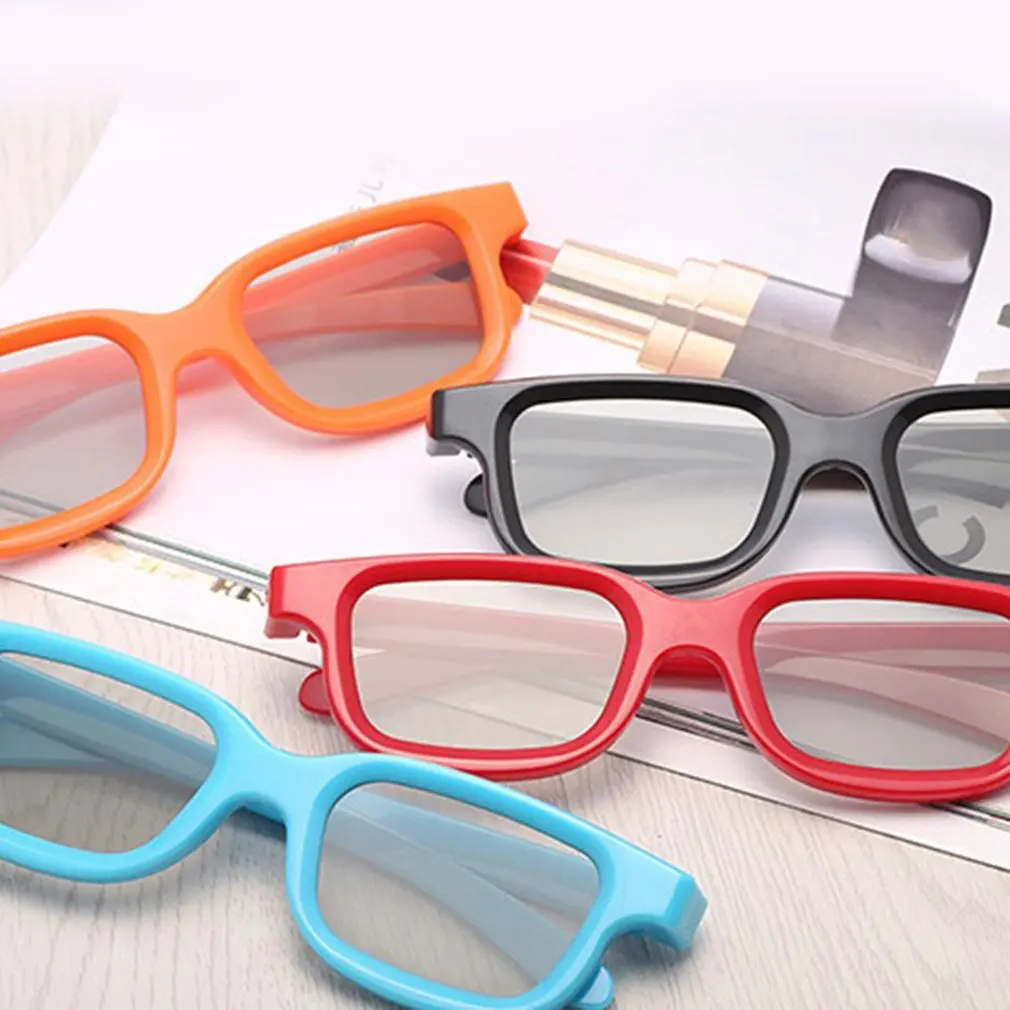 3D Kính Cho Điện Ảnh 3D Tivi 2 Đôi Đơn Thuốc Kính Chơi Game Và Truyền Hình Khung Nhựa Đa Năng Mắt Kính 3D Phim trò Chơi