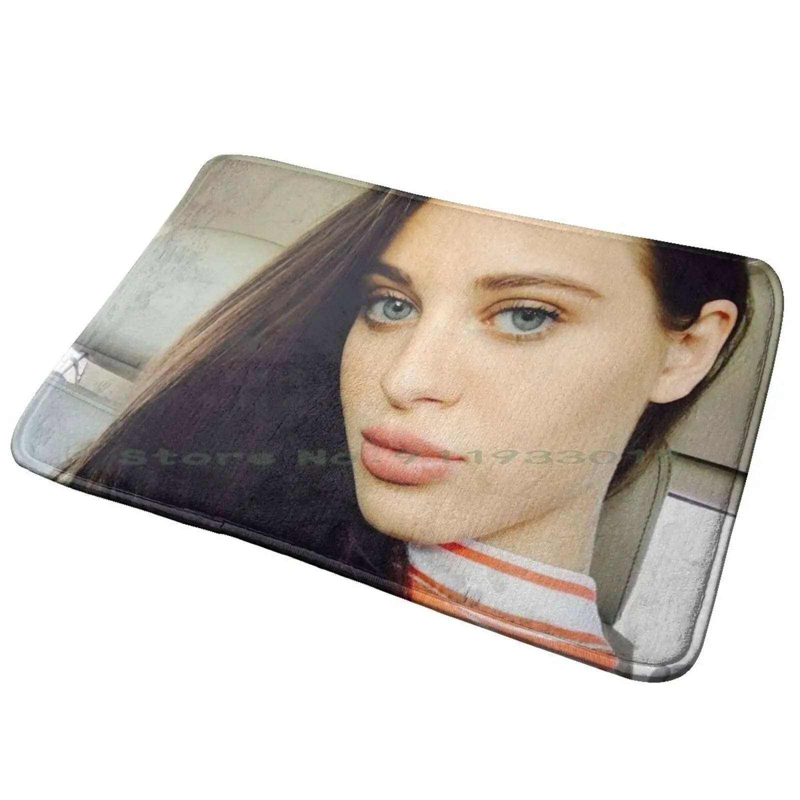 Lana Rhoades Entrance Door Mat Bath Mat Rug Skateboards Peralta Girl Skateboards Anti Hero Skateboards Enjoi Baker Skateboards