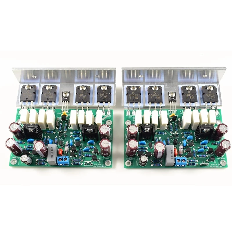 

L20 Dual Channel Amplifier Board with Angle Aluminum Two Board 200W 8R