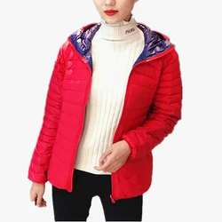 여성용 후드 리버서블 재킷, 캐주얼 윈드브레이커, 베이직 웜 코트, 라이트 코트, 여성 파크, 가을, 겨울, 2024
