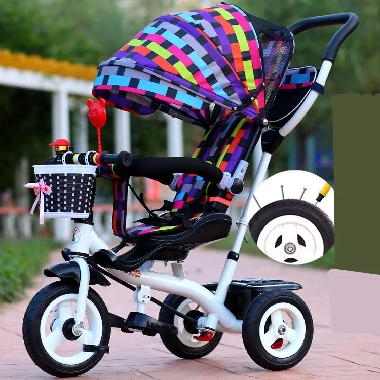 New Brand Child tricycle High quality swivel seat child tricycle bicycle 1-6 years baby buggy stroller BMX Baby Car Bike