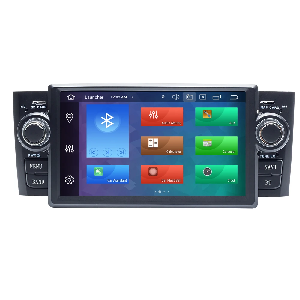 DSP Android 10 Ram 4G 64G CAR GPS Carplay For Fiat Grande Punto Linea 2007-2012 dvd player radio navigation multimedia recorder