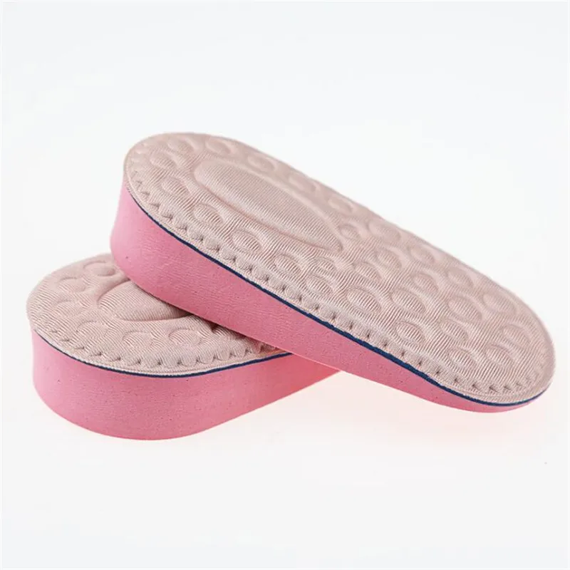 EVA Memory Foam Height Increased Insoles Heel Pad Invisible Shoe Inserts Heighten Increase Half Insole Foot Care Shoes Cushion image 3