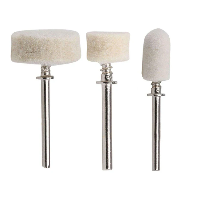 

High-quality Wool Felt Wheel Big/Small Felt Wheels Felt Polishing Cone Mandrels Polishing Tool