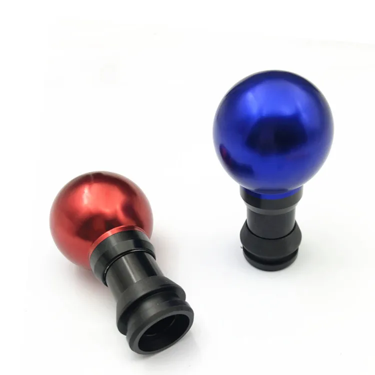 Car 4 Colors AT Button Gear Shift Knob Aluminum Lever Shifter Stick Manual Gear Head Lever Headball Knobs