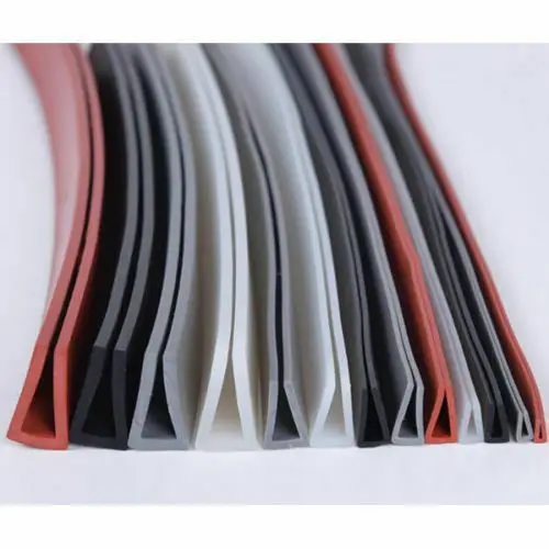 Nuova guarnizione in gomma con bordo a U per bordi 0.5 ~ 13mm protezione dei bordi dalla casa in metallo
