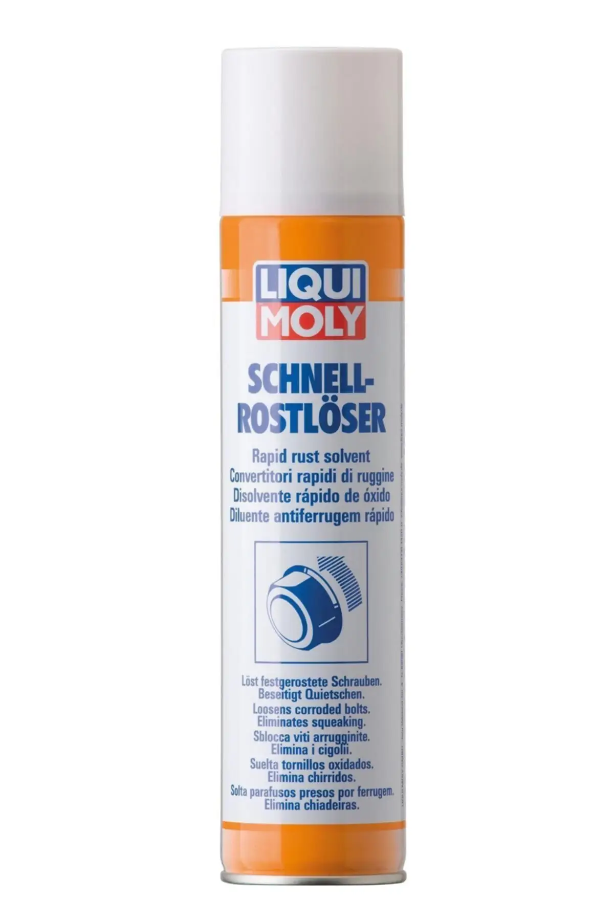 

Liqui Moly Schnellrostlöser Fast Rust Remover, Fast Rust Remover 300 ml., Rust dirt degreaser, lubricant, spray rust remover,