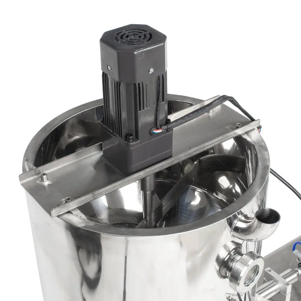 ماكينة تعبئة معجون, مزودة بخلط وتسخين ماكينة تعبئة خليط معجون SS304 يمكن تخصيص حشوة