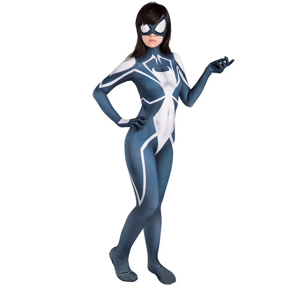 

Women Girls Anya Cosplay Costume Superhero Zentai Bodysuits Spygirls Anya Costume Cosplay Spandex Halloween Costume