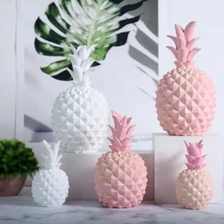 Creativo Jelly Color ananas ornamenti resina regalo per bambini salvadanaio salvadanaio frutta ragazze carine presenti accessori per la decorazione della casa