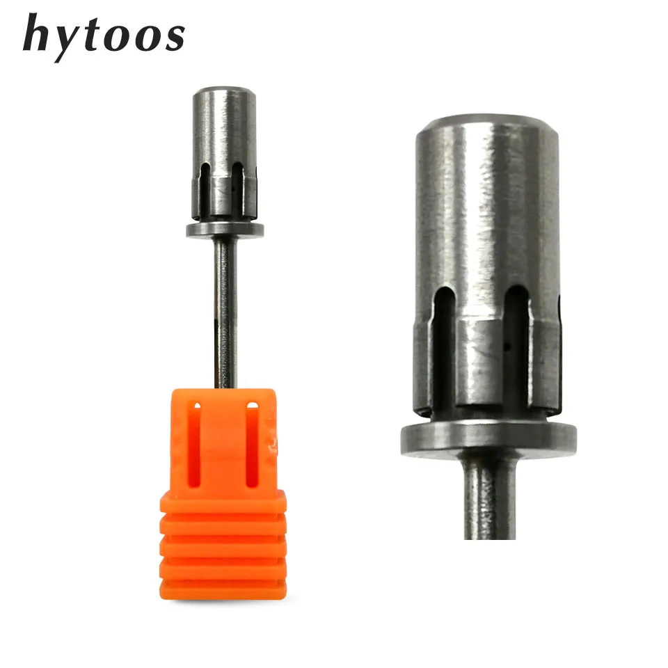 

HYTOOS Stainless Steel Sanding Bands Mandrel 3/32" Shaft Nail Drill Accessories Nail Tools