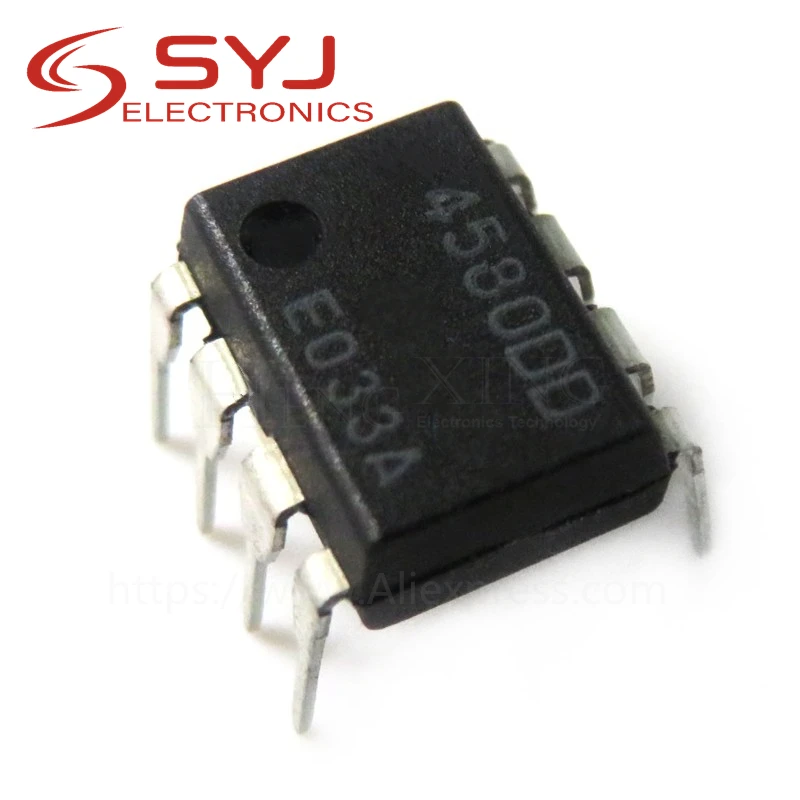 10pcs NJM4580D DIP-8 IC Chip