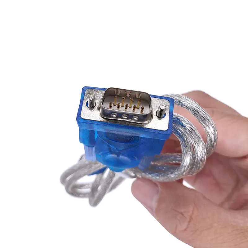 CH340 USB to RS232 Serial Port 9 Pin DB9 Cable Serial COM Port Adapter Convertor Support Windows 7 connector