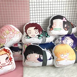 10cm Demon Slayer Kimetsu No Yaiba Plush Doll Anime Demon Slayer Kamado Tanjirou Nezuko Sushi Cute Soft Stuffed Key Pendant Toys