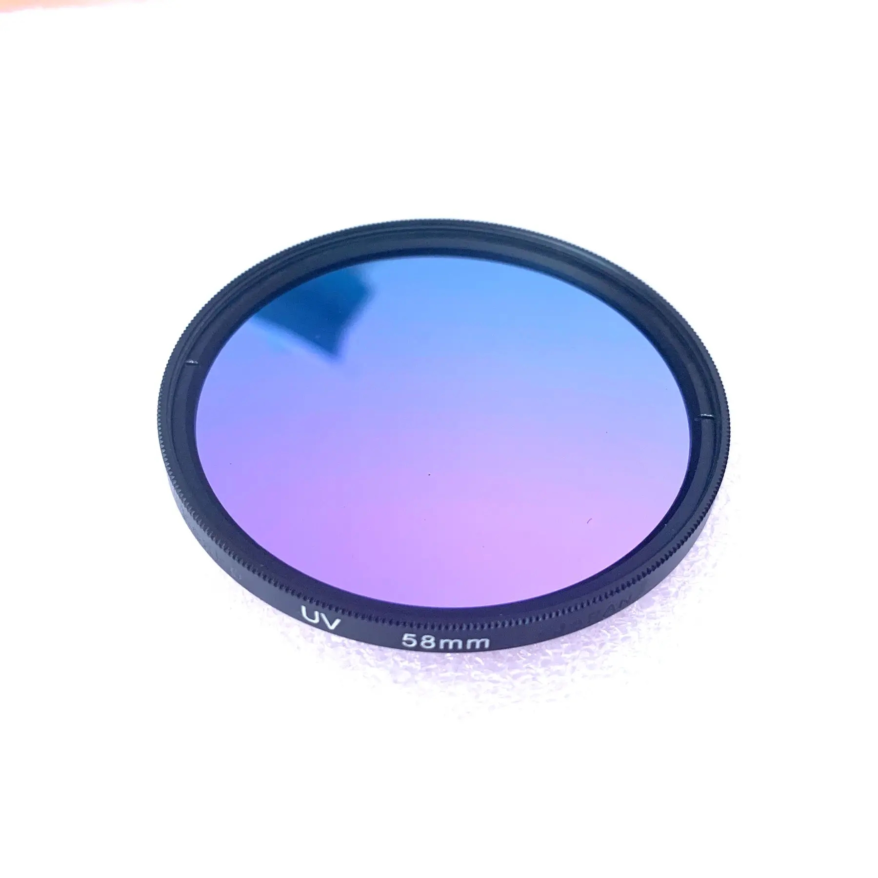 77mm with metal frame ring for camera lens 365nm uv narrow band pass filter glass