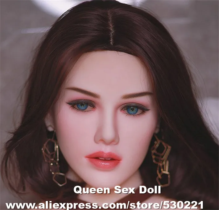 

Oral Sex Doll Head For Chinese Adult Dolls Sexy Doll Silicone Heads Fit Body From 145cm To 175cm