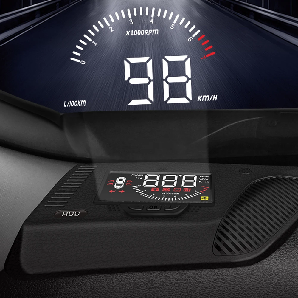 

Car Head Up Display For Honda CR-V/Breeze 2016-2022 HUD Version Safe Driving Screen Windshield Speed Projector