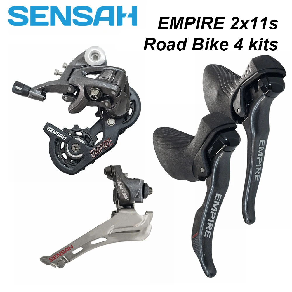 

2024 NEW SENSAH EMPIRE Bike Derailleurs Groupset,2x11 Speed 22s Road Bicycle Shifter Front/Rear Derailleur for 5800 5700 EMPIRE