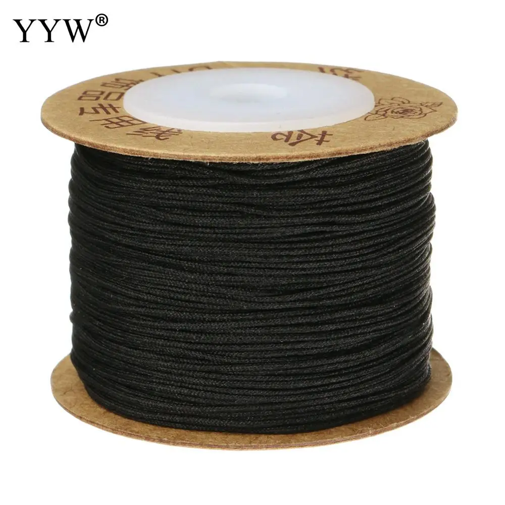 12pcs 100m/Spool 0.4/0.6mm Nylon Cord Thread Cord Plastic String Strap for DIY Rope Bead Necklace Bracelet Jewelry Making