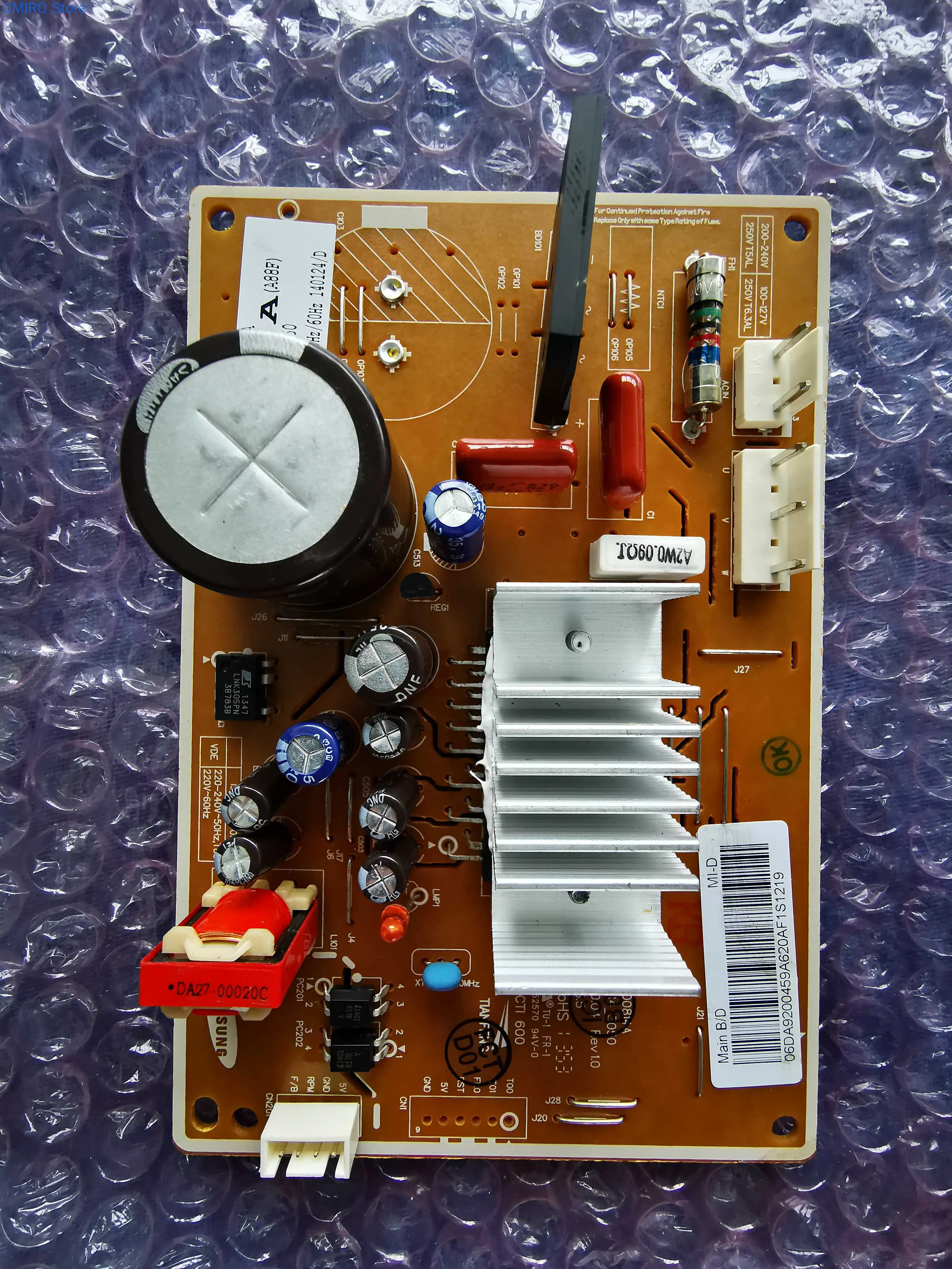 

For Samsung Refrigerator Bcd-286 Frequency Conversion Board Da92-00459a. E P T Board No. Da41-00814a / B / C