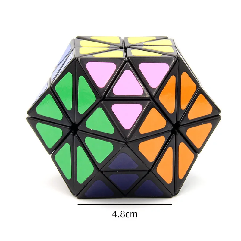 New WitEden Rainbow 14 Tetrahedron Surfaces Magic Cube Puzzle Special  Shape Cubo Magico Professional Educational Toys for Kids