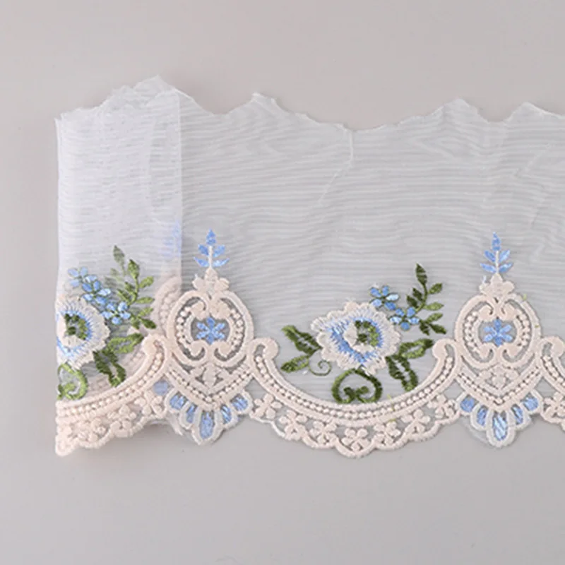 Rideau en dentelle de fleur de pivoine 3 Yards, nouveau style, accessoires de vêtements faits à la main pour poupée, offre spéciale