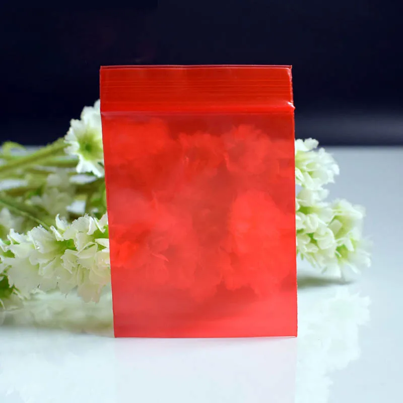 1000pcs 3x4cm Colored Ziplock Bag Jewellery Bag Small Thickening Pocket Sealed Bags Accessories Jewelry Bag