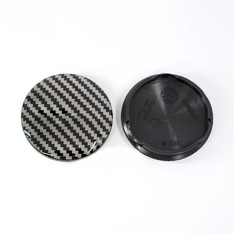 4pcs 55 mm for OZ Racing M582 of Carbon fiber color Alloy Wheel Center Caps Hub Rim Caps