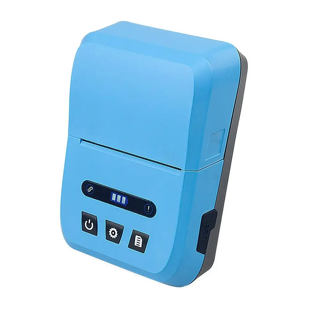 CE Certification 58mm mobile portable receipt bluetooth thermal printer KMP-II (Bluetooth+USB)