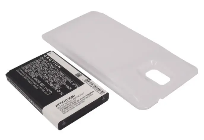 Cameron sino bateria de 6400mah para samsung galaxy, peça de reposição para samsung galaxy note 3, 10 cores, n9000, n9002, n9005, n9006, n9008