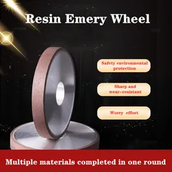 1pcs OD 4mm Width Resin Diamond Grinding Wheel Diamond Parallel Grinding Wheel Alloy Tungsten Steel Grinding Wheel