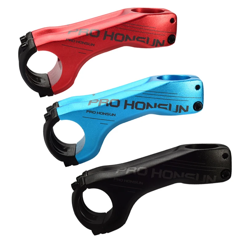 PROHONSUN Bicycle Stem Mountain Road Bike Stem MTB 31.8mm Handlebar Riser 70mm 90mm Bike Stem Riser -17 Degree for XC Bike Parts