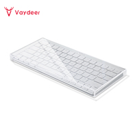 Vaydeer Transparent Keyboard Cover Made of Acrylic Cat-Proof Splash-Proof Sturdy and Durable for Apple Magic Keyboard